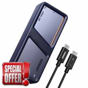 UGREEN 80Gbps M.2 NVMe SSD Enclosure for Thunderbolt 5/4