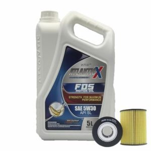 5w30 Fully Synthetic Engine Oil API SL 5L + Oil Filter Service Ki