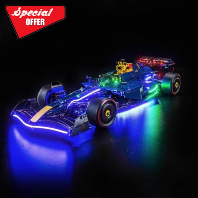 LED Light Kit for Lego 42206 - for Oracle Red Bull Racing RB20 F1 Car Model Custom Lights DIY (Model Not Included)(Classic Edition)