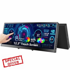 12.3 Portable Touchscreen Monitor