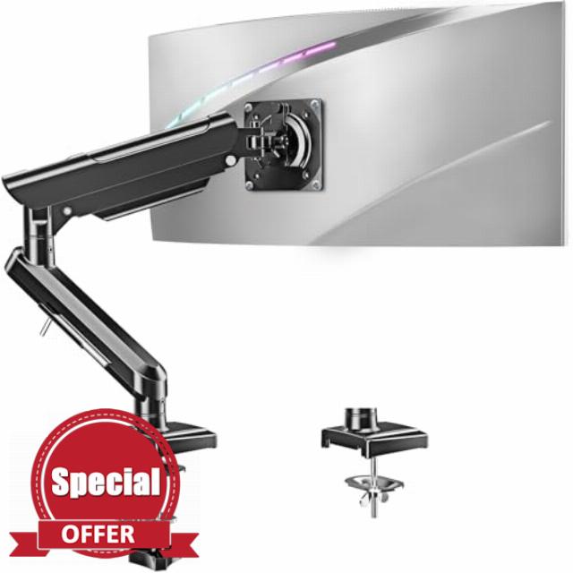 ELIVED Single Arm Monitor Desk Mount for 13-32 inch Screen