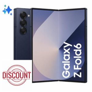Samsung Galaxy Z Fold 6 256GB Blue 7.6" 5G (12GB) EU Model Android (Renewed)