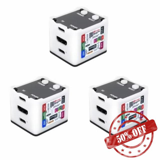 3PCS Sipeed NanoKVM Full Mini Remote Control Operation and Maintenance Server with 1TOPS NPU 1GHz C906 RISC-V CPU