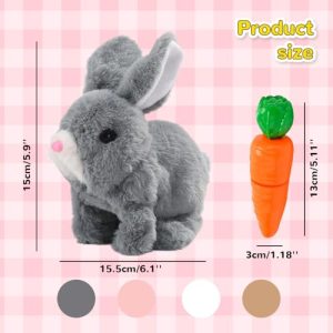 2025 New Easter Bunny Toy Pet Hopping Plushie
