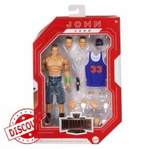 Mattel WWE Ultimate Edition John Cena 6-inch Action Figure & Accessories Set