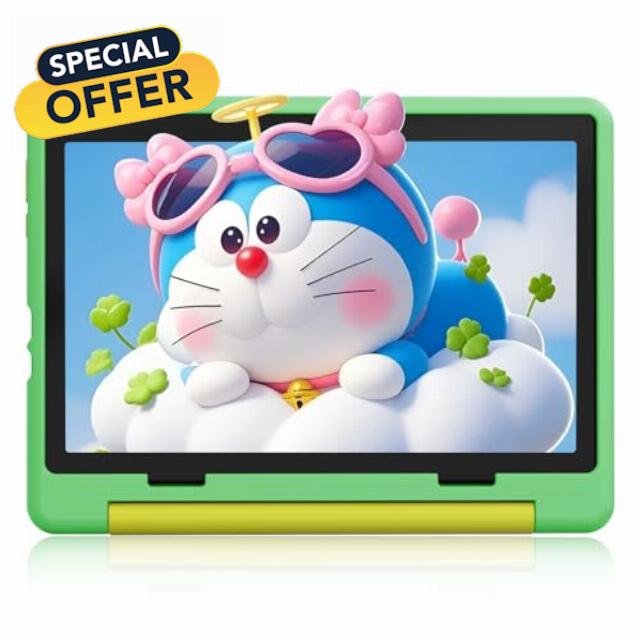 Kids tablet 10 inch Android 14 Tablets for Kids with 1280 * 800 IPS Display
