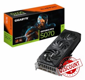 Gigabyte GeForce RTX 5070 WINDFORCE OC SFF 12G Graphics Card - 12GB GDDR7