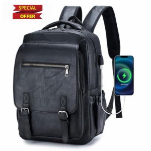 40x30x15cm British Airways Travel Backpack Underseat Cabin Bag Luggage Wizzair Waterproof Leather Travel Rucksack Cabin Size for Plane Hand Luggage 14 Inch Laptop Backpack for Womens