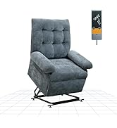 FLEXISPOT Recliner Chair for the Elderly, Lift Chair with Armrest, USB, Side Pockets, Remote Cont...