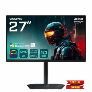 Gigabyte MO27Q2 27" OLED QHD Gaming Monitor - 2560 x 1440