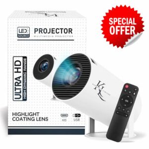 Mini Projector HY300 Pro – 12000 Lumen