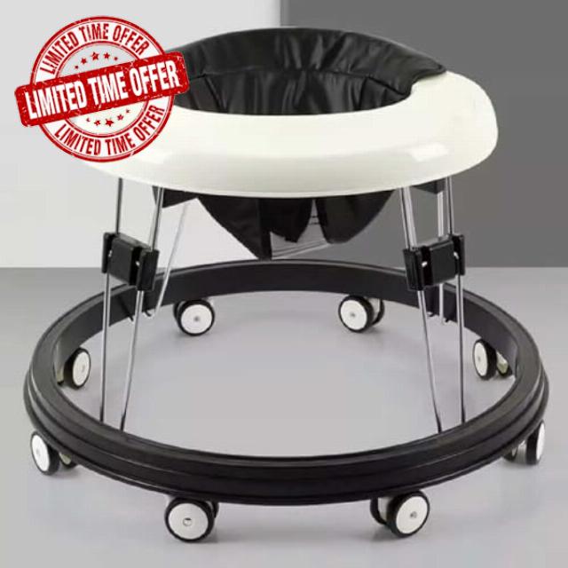 Ccarzzi Baby Walker Foldable Walker with 8 Silent Universal Wheels