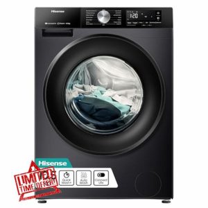 Hisense 3S WiFi Series WF3S1043BB3 10 KG Front Load Washing Machine Durable Inverter