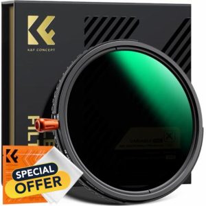 K&F Concept 67mm 3in1 1/4 Black Diffusion & CPL & ND Filter