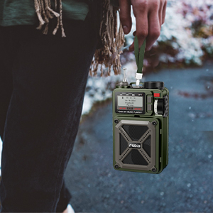 battery powered rechargeable emergency radio dab digital radio battery operated radio Bluetooth