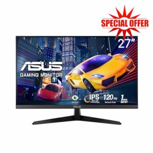ASUS VY279HGR Eye Care Gaming Monitor – 27 inch FHD (1920x1080)
