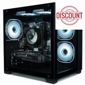 Gaming PC - Desktop Computer | Intel i5-12400F | Nvidia RTX 4060 | 16GB RGB RAM | 1TB NVMe SSD - Air Cooler | 500W 80+ PSU - WIFI | Windows 11 | (KZ 900V2