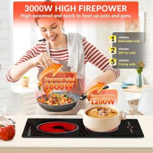 29cm Built-in 2 Zones Electric Hob