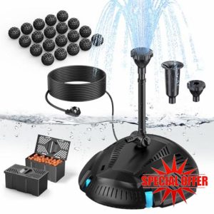 Biling Pond Filter with UV Clarifier