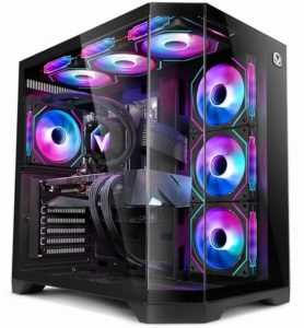 Vibox Gaming PC • AMD Ryzen 7 5700X 4.6GHz • Nvidia RTX 5070 12GB • 32GB RAM • 1TB NVMe SSD • Windows 11 • WiFi • Black