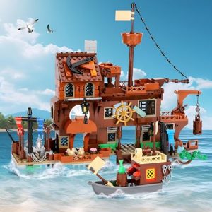 Boats Model Wharf Building Toy Kits