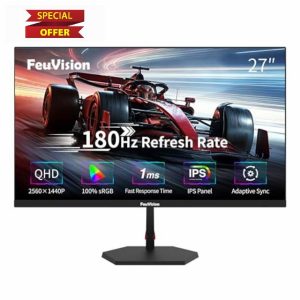 FeuVision 27inch Gaming Monitor 180Hz