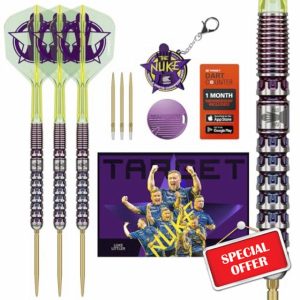 TARGET Darts Luke Littler World Champion Steel Tip Swiss Point Darts