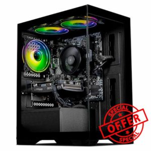 SCAN Aspect Gaming PC | NVIDIA RTX 4060 8GB | AMD Ryzen 5 5500 (6 Core/12 Thread) | 16GB DDR4 RAM | 1TB NVMe SSD | Windows 11 & 1 Month Xbox Gamepass Ultimate