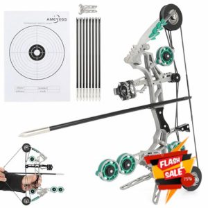 SHARROW Compound Bow and Arrows Set Bow with 8 Arrows