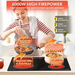 59cm Built-in 4 Zones Electric Hob
