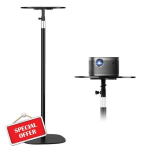 OUGPIU Projector Floor Stand with Tray