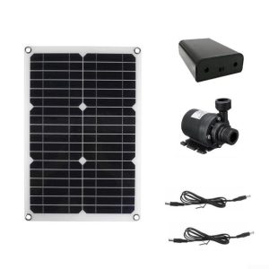 Entgoinggo Solar Water Pump Set Brushless with Solar Panel
