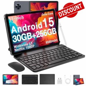 DOOGEE U11 Pro Android 15 Tablet 11 Inch - 2025 Newest Android Tablets 30GB+256GB/2TB