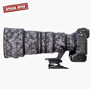 XCOAT Waterproof Camera Lens Coat for Nikon NIKKOR Z 400mm F/4.5 VR S Camera Camouflage Rain Covers Lens Protective Sleeve (Digital Camouflage)