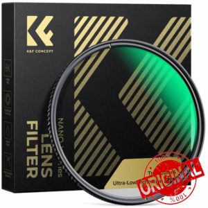 K&F Concept 67mm True Color Polarising Filter Ultra Low Reflection Circular Polarizing CPL