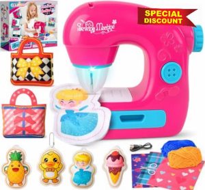 Mini Sewing Machine Toy for Girls
