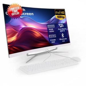 All-in-One PC with 27-Inch Curved Display