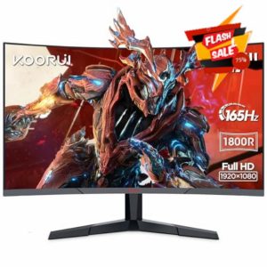 27 Inch 165Hz Gaming Monitor Curved - 1ms Response Time