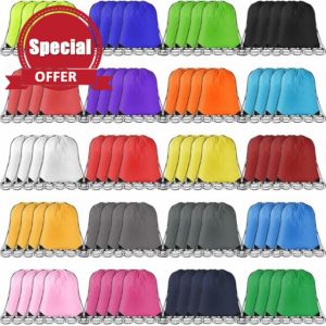 OJMHD 80 Pcs Drawstring Bags Bulk