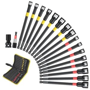 18Pcs Long Nut Driver Set