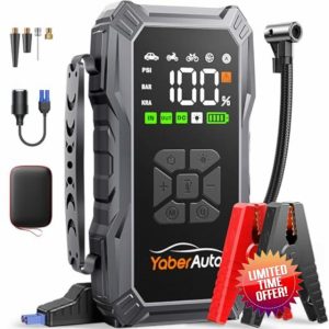 Jump Starter Power Pack with Air Compressor