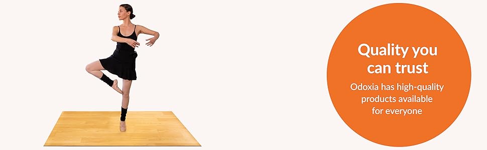 Portable Dance Floor for Home & Studio | 122 x 91 cm
