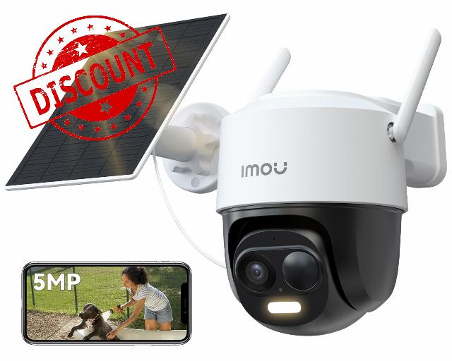 Imou 3K Solar Security Camera Outdoor Wireless