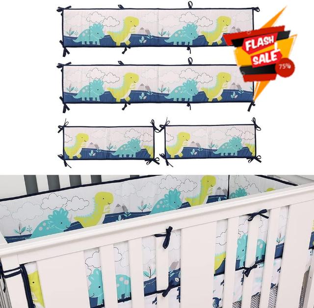 ARVIONA 4Pcs of Breathable Mesh Liner Anti-Collision Pads- Soft Cushioned Edge Protectors for Mattress Top. (KY3)