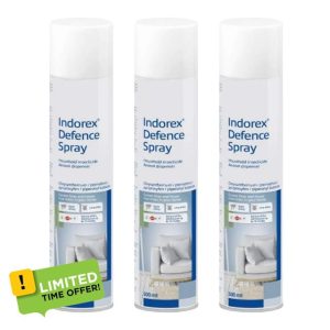 Indorex 3X Flea Spray for The Home 500ML | Indorex Household Flea Spray | Home Gard Flea - Use on Carpets & Home Furniture | Active on Adult Fleas