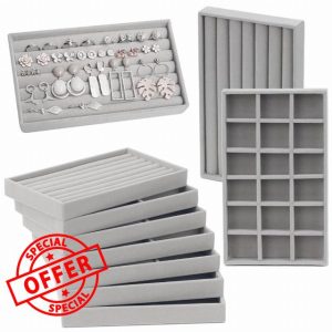 10 PCS Jewellery Trays for Drawer