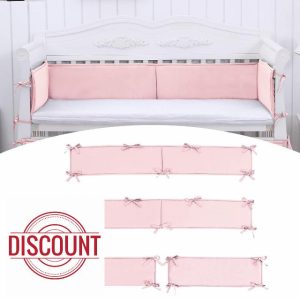 ARVIONA 4Pcs of Breathable Mesh Liner Anti-Collision Pads- Soft Cushioned Edge Protectors for Mattress Top. (KY12)