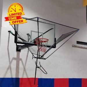 Basketball Shot Returner Hanging Basketball Return Attachment for Hoop