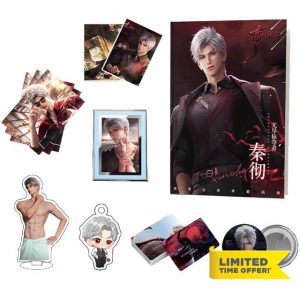 Love Deepspace Collections - Game Poster Stand Artbook Keychain Badge Card Stickers Lucky Box - Love Deepspace Figure Decorations (1)