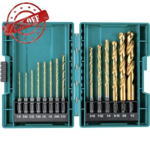 Makita B-65399 Impact Gold 14 Pc. Titanium Drill Bit Set